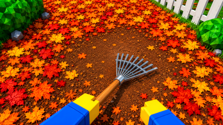 Colorful outdoor garden world in Garden Cleaner Evolution